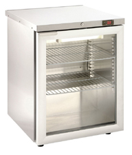 Foster HR140 Undercounter Fridge With Glass Door